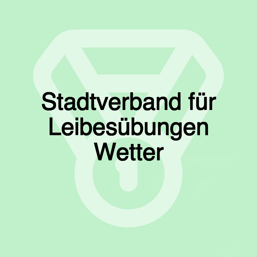 Stadtverband für Leibesübungen Wetter