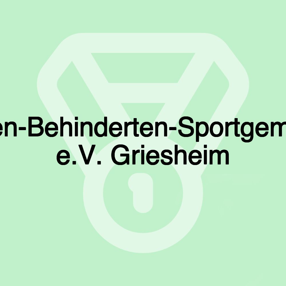 Versehrten-Behinderten-Sportgemeinschaft e.V. Griesheim