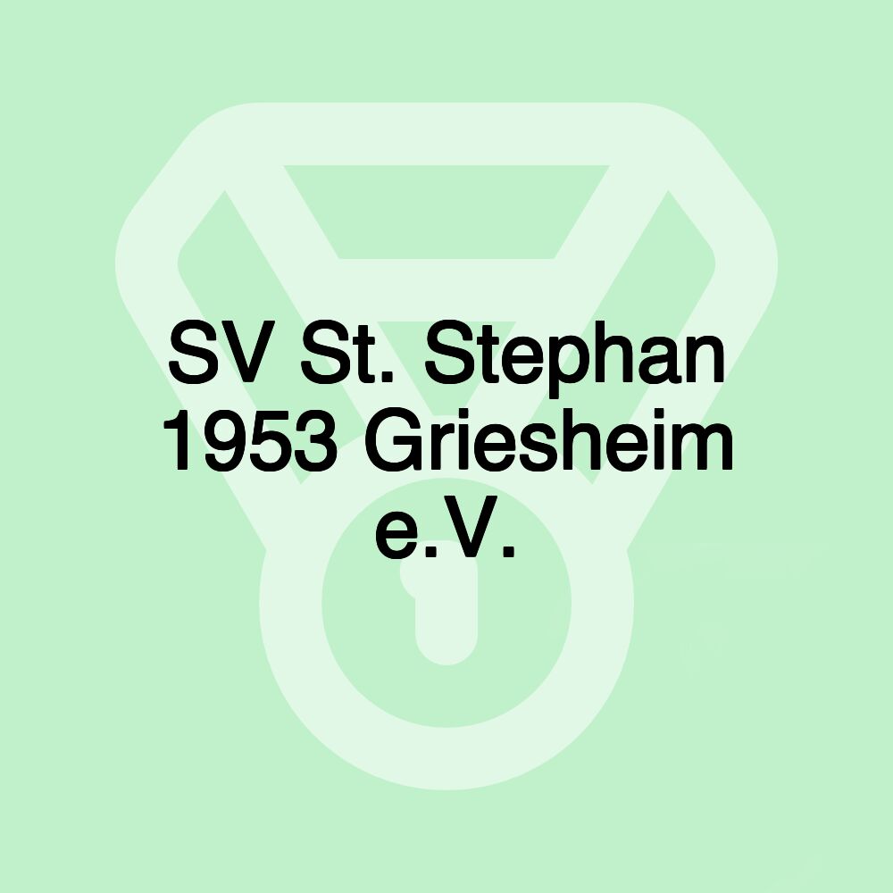 SV St. Stephan 1953 Griesheim e.V.