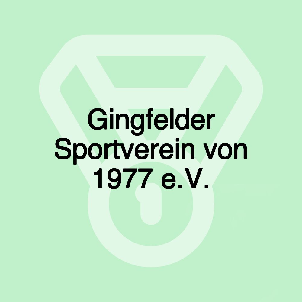 Gingfelder Sportverein von 1977 e.V.