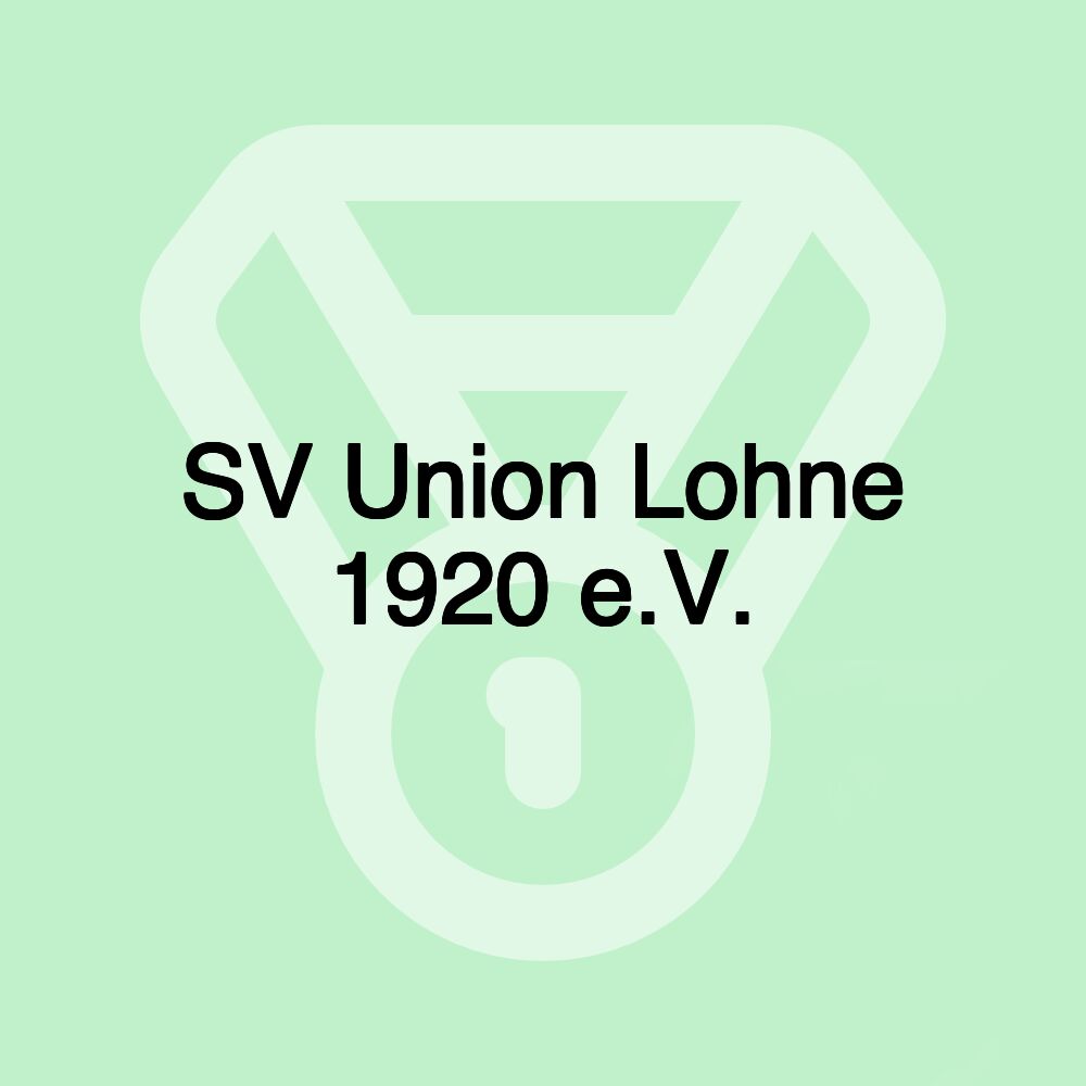 SV Union Lohne 1920 e.V.