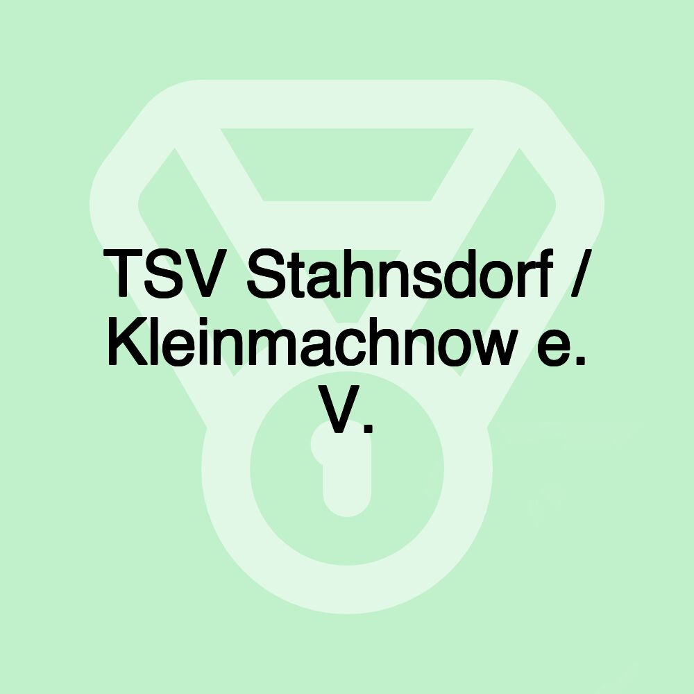 TSV Stahnsdorf / Kleinmachnow e. V.