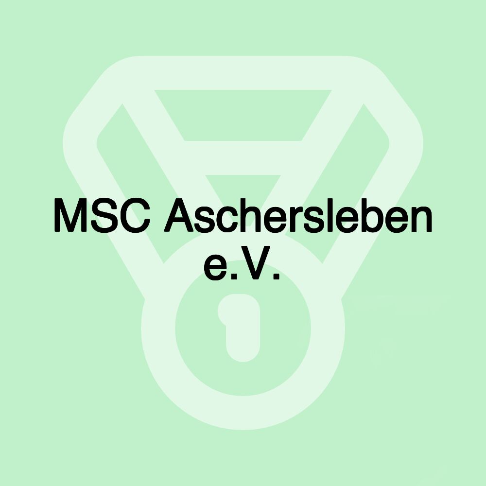 MSC Aschersleben e.V.