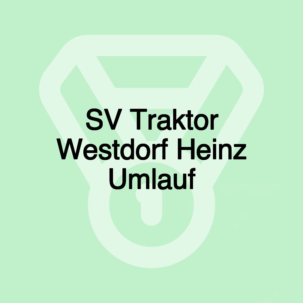 SV Traktor Westdorf Heinz Umlauf