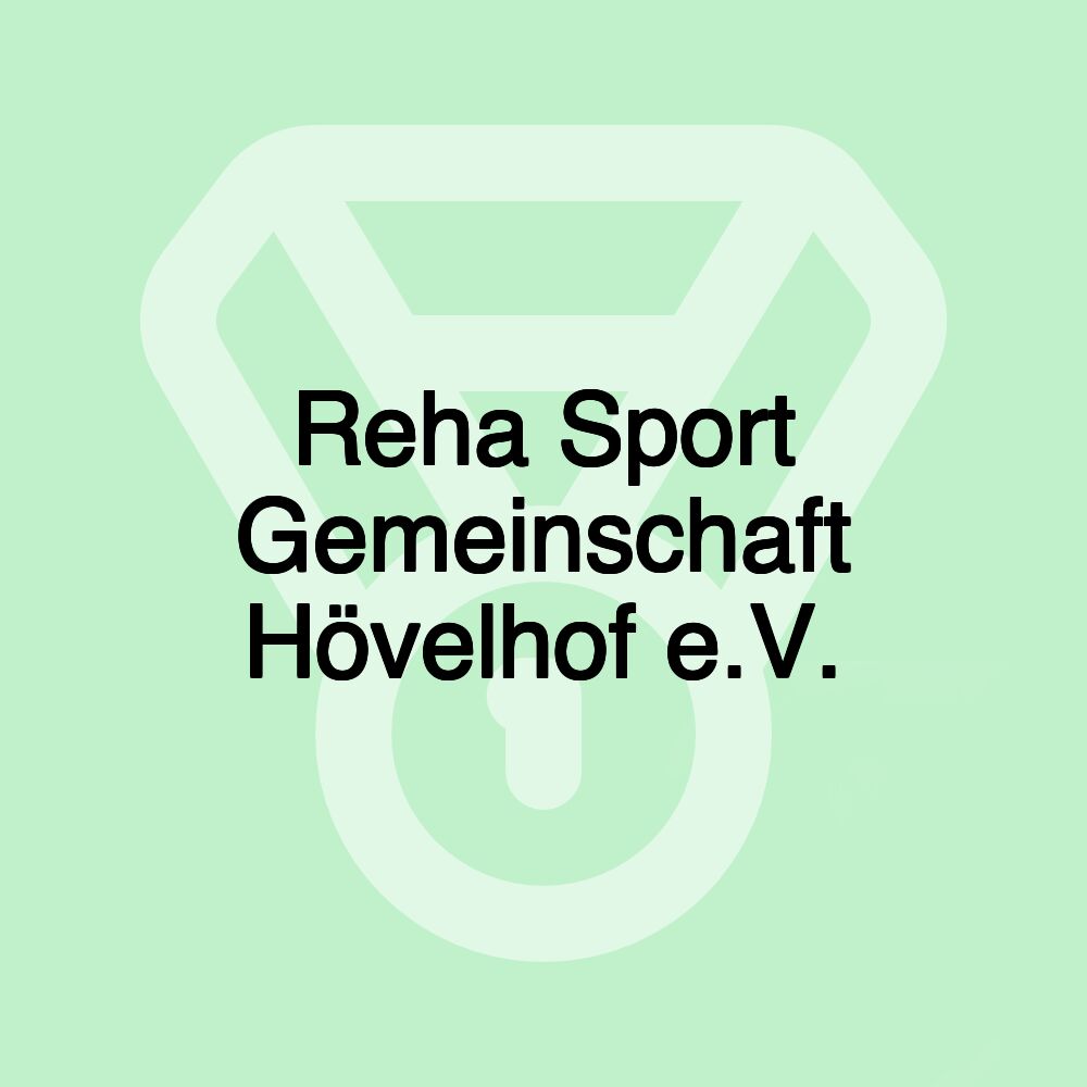 Reha Sport Gemeinschaft Hövelhof e.V.