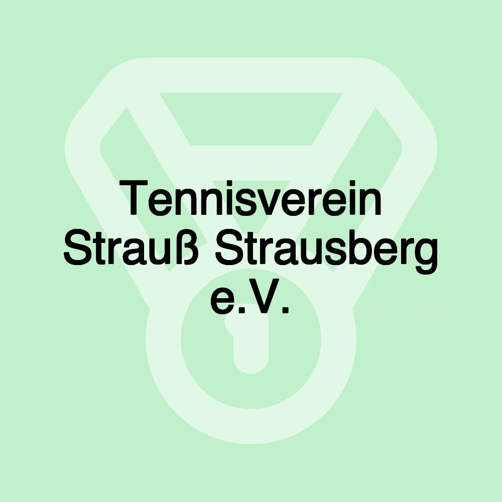 Tennisverein Strauß Strausberg e.V.