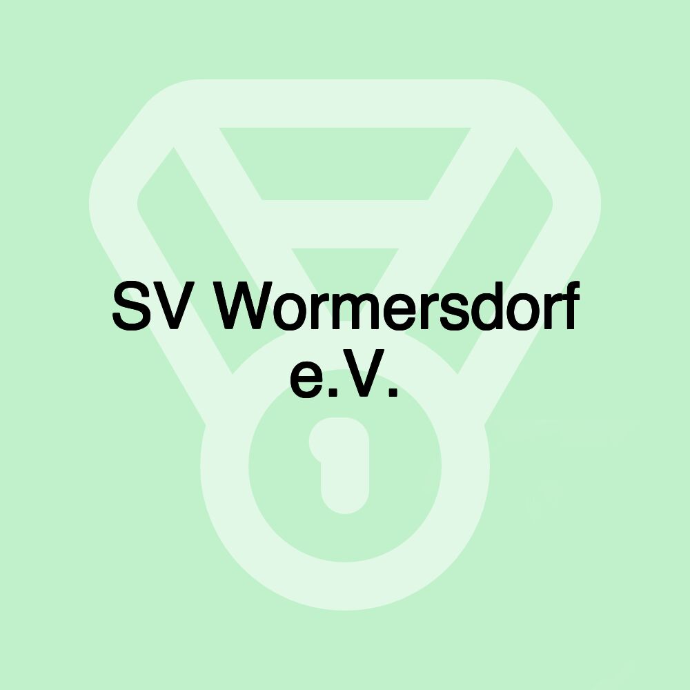 SV Wormersdorf e.V.