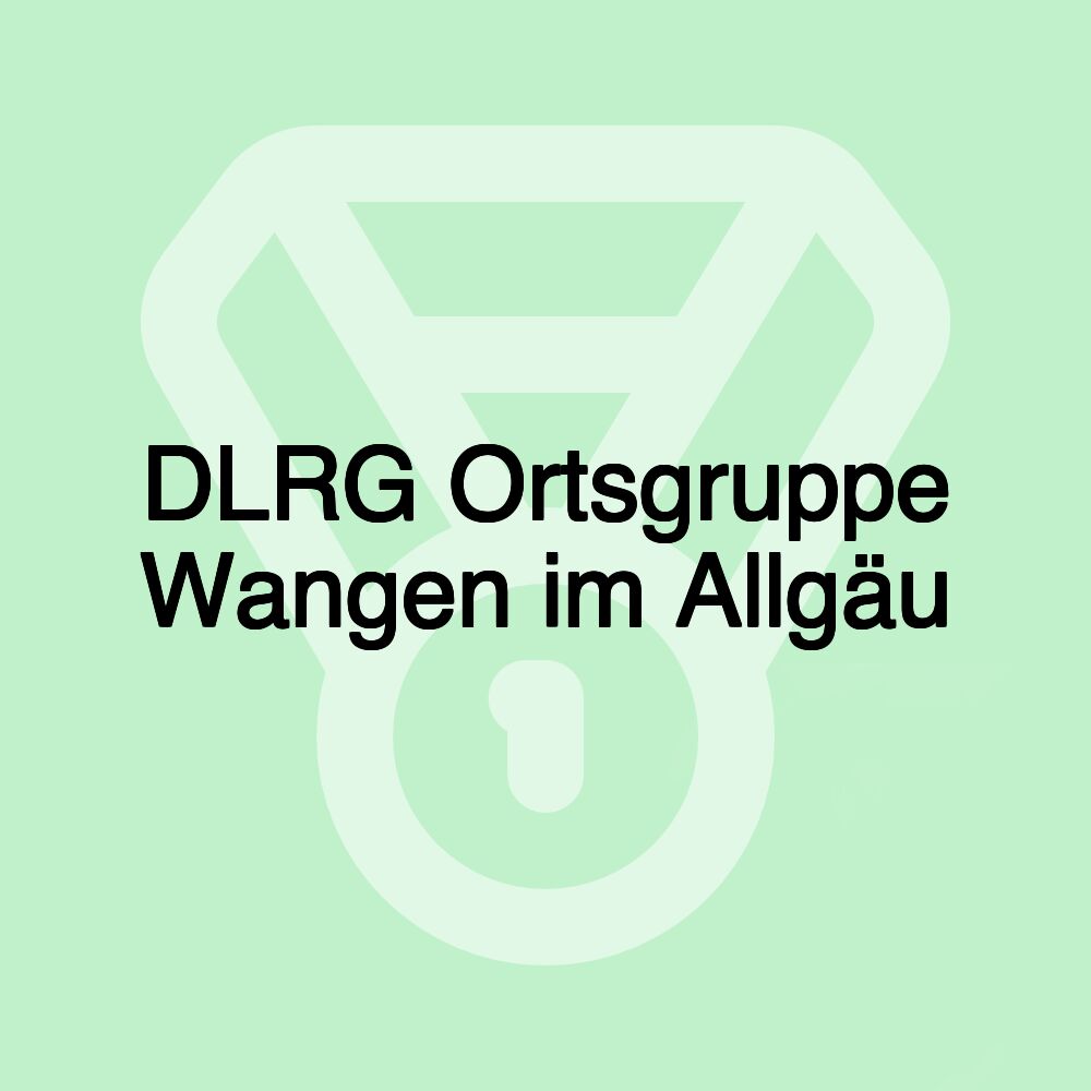 DLRG Ortsgruppe Wangen im Allgäu