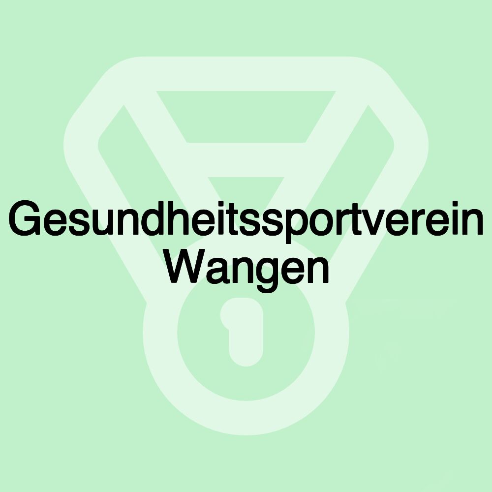 Gesundheitssportverein Wangen