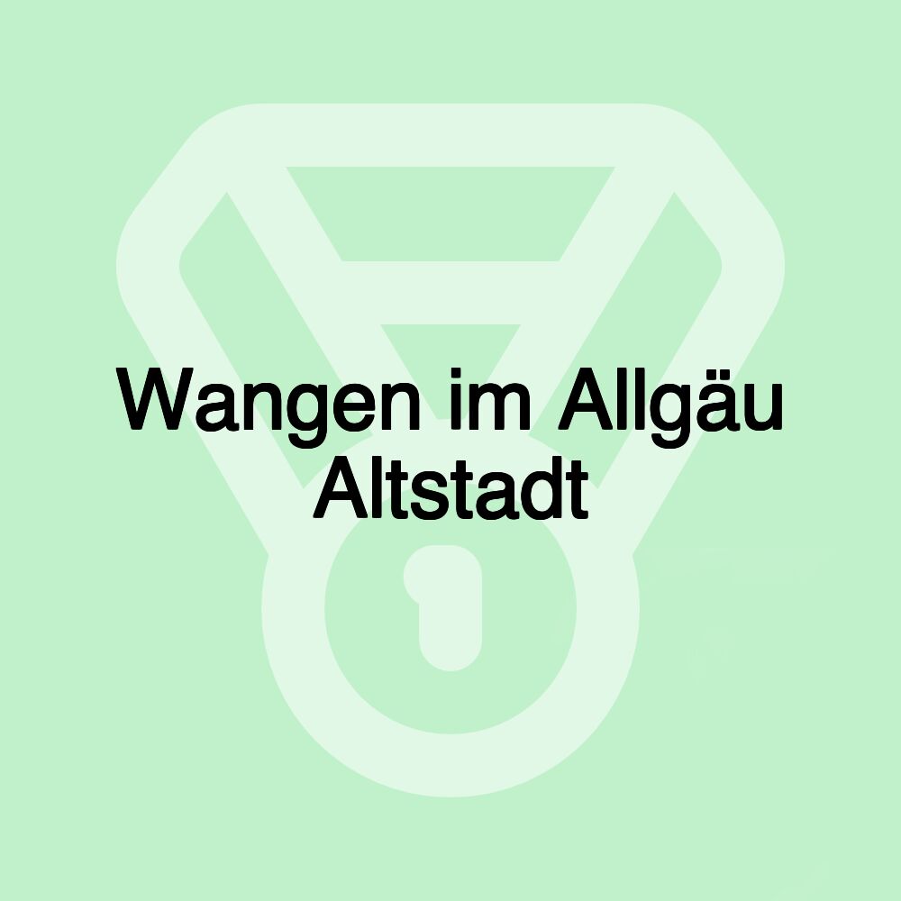 Wangen im Allgäu Altstadt