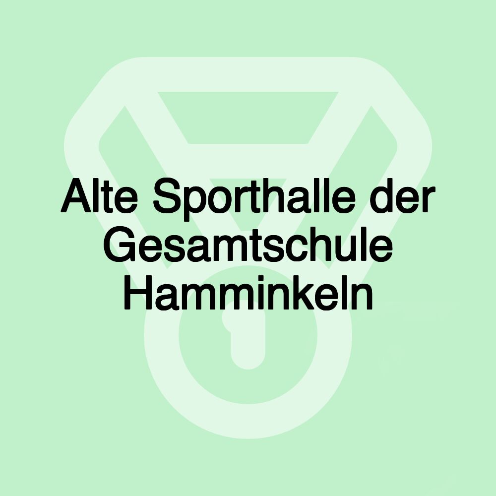 Alte Sporthalle der Gesamtschule Hamminkeln