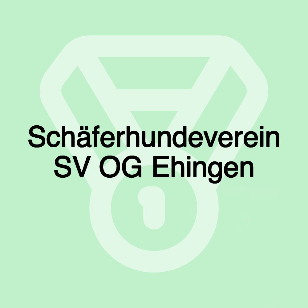 Schäferhundeverein SV OG Ehingen