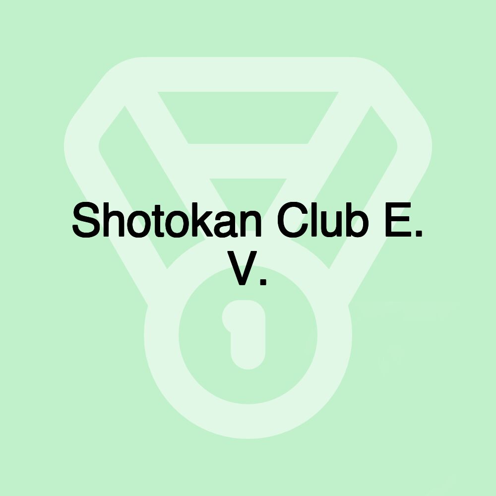 Shotokan Club E. V.