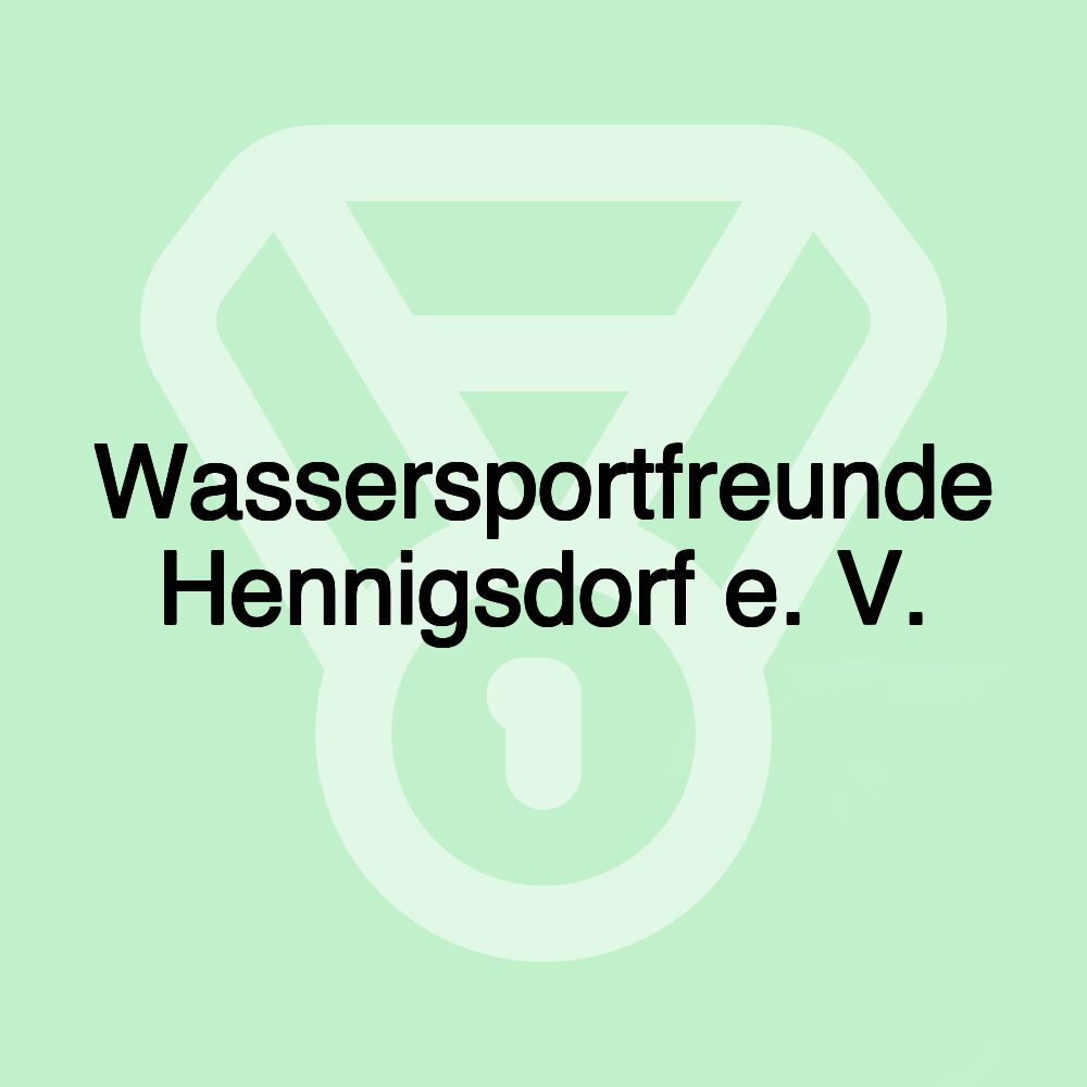 Wassersportfreunde Hennigsdorf e. V.