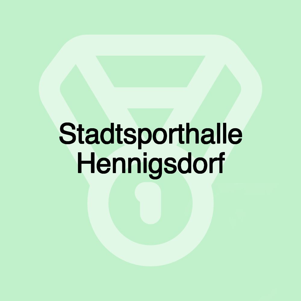 Stadtsporthalle Hennigsdorf