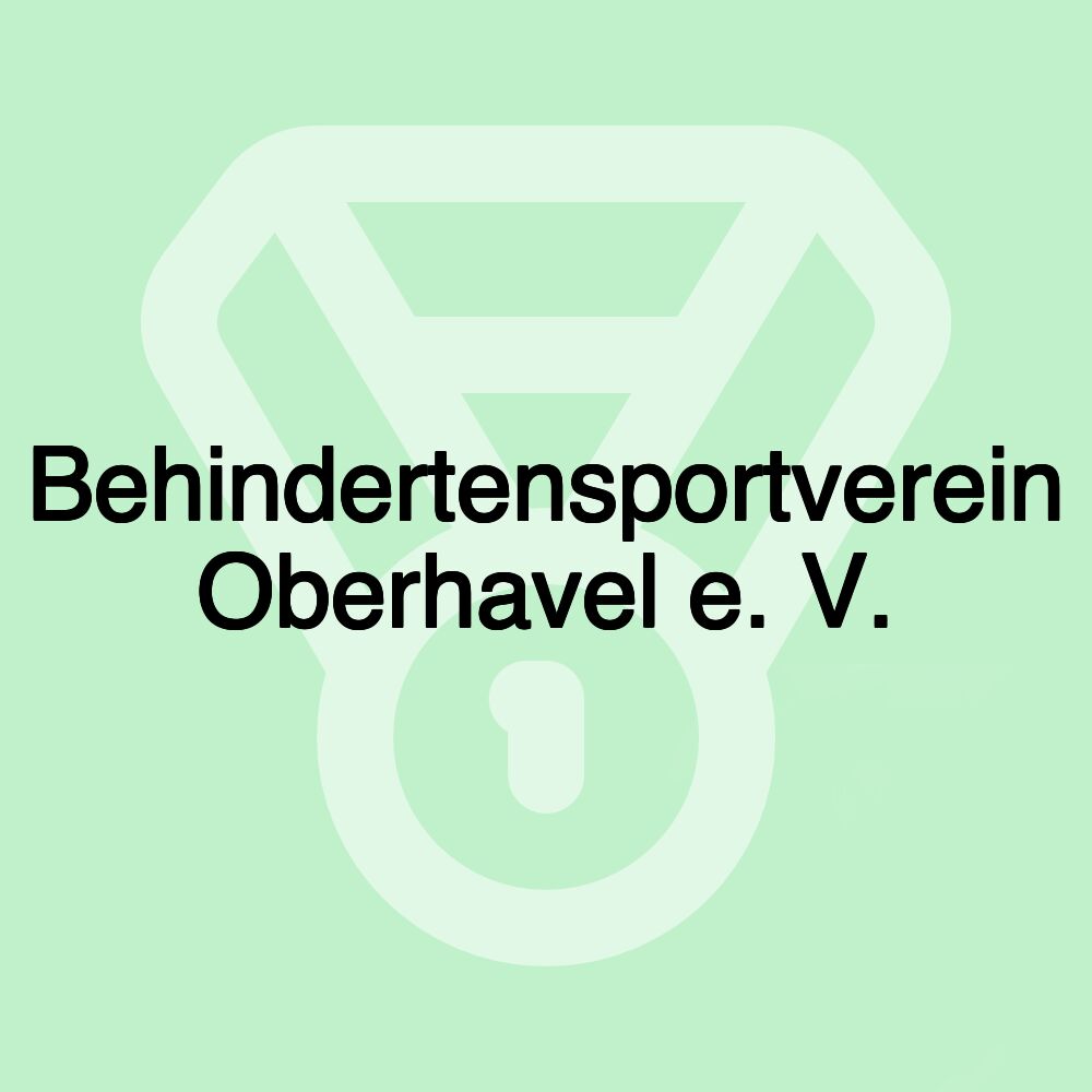 Behindertensportverein Oberhavel e. V.