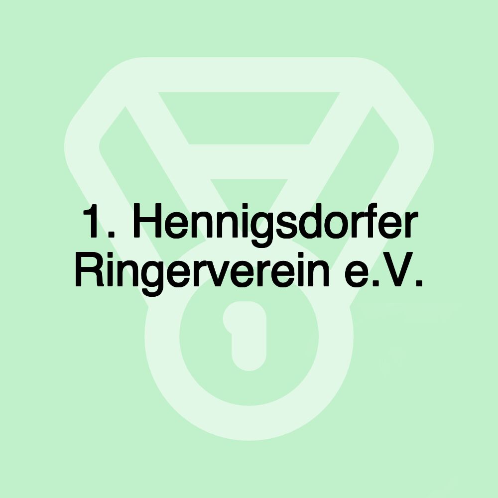 1. Hennigsdorfer Ringerverein e.V.