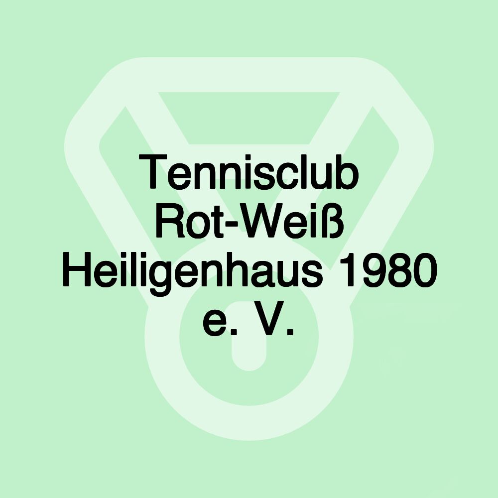 Tennisclub Rot-Weiß Heiligenhaus 1980 e. V.