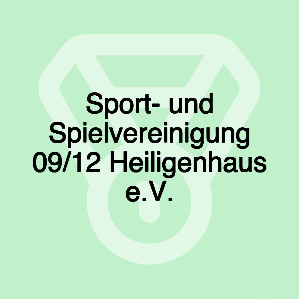 Sport- und Spielvereinigung 09/12 Heiligenhaus e.V.