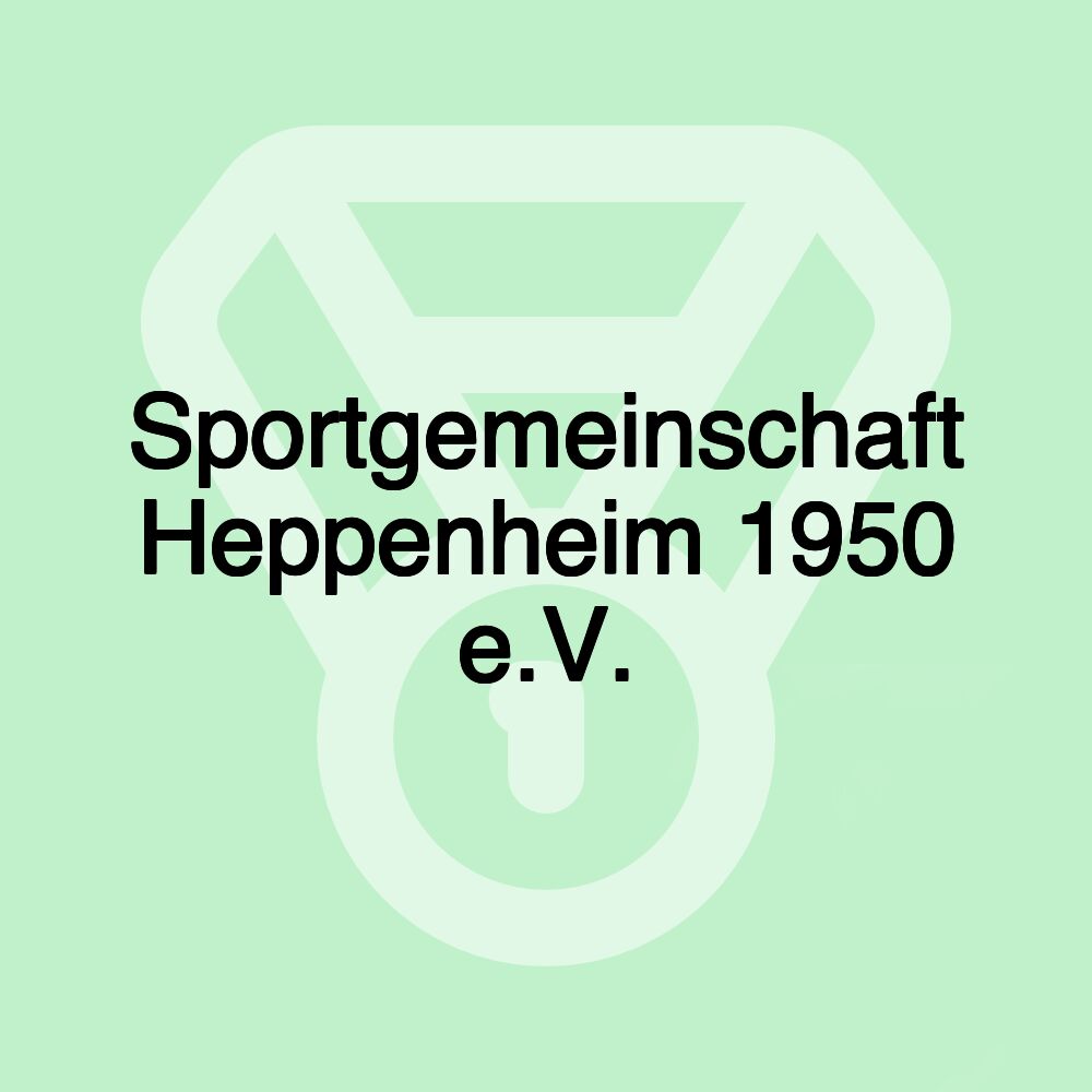 Sportgemeinschaft Heppenheim 1950 e.V.