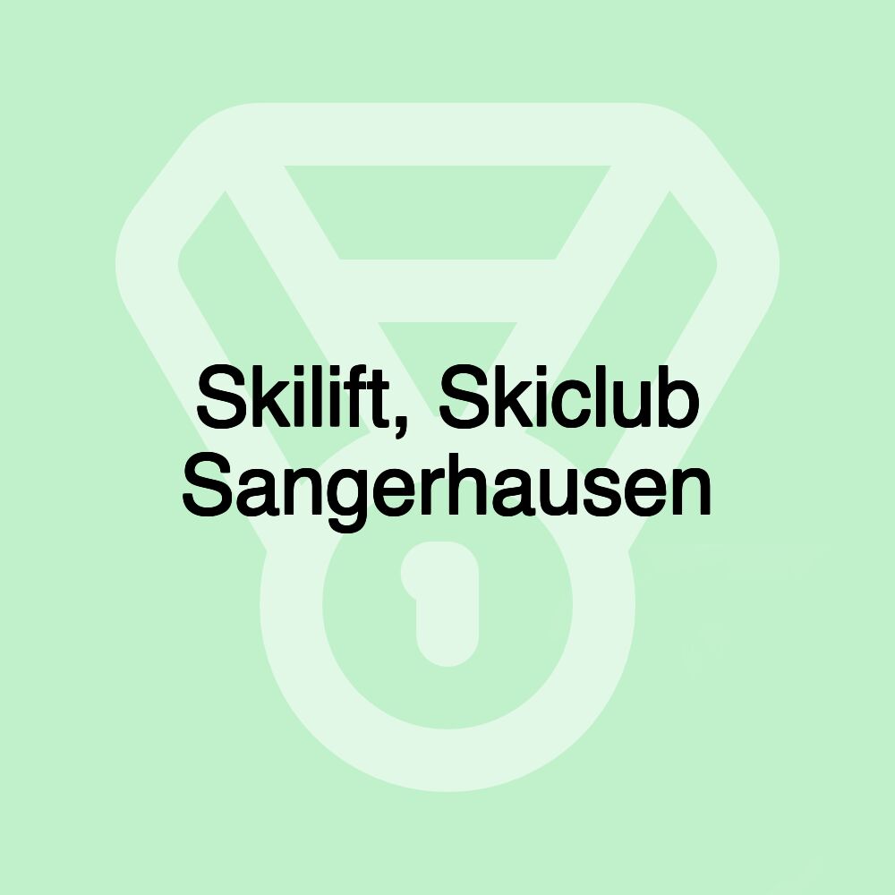 Skilift, Skiclub Sangerhausen