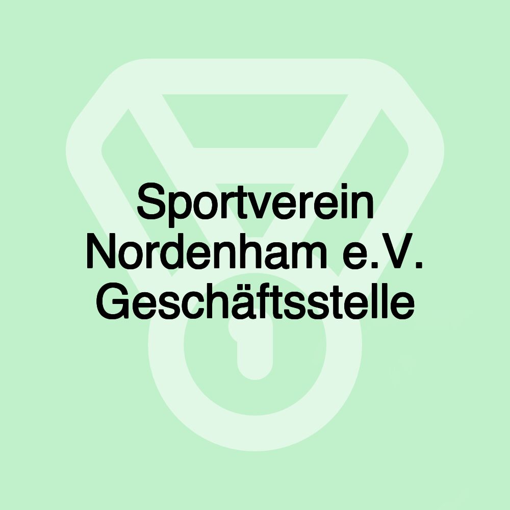 Sportverein Nordenham e.V. Geschäftsstelle