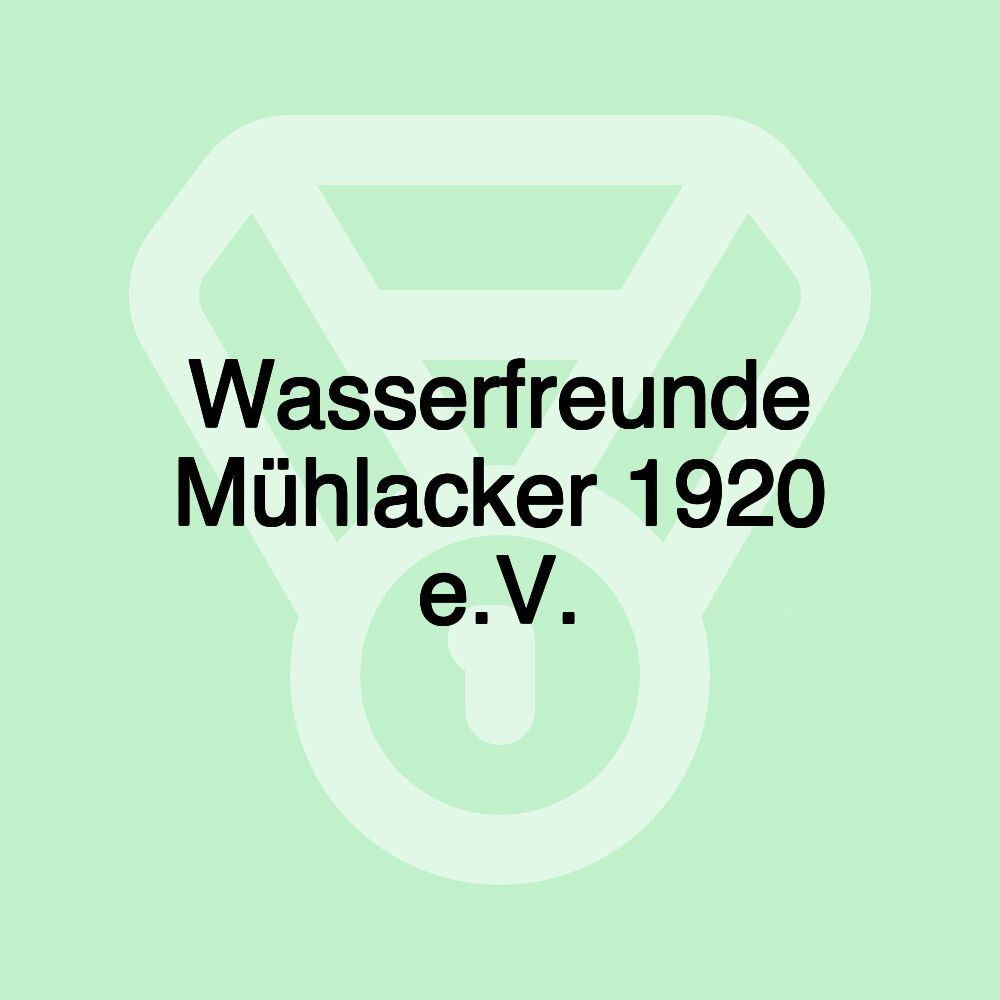 Wasserfreunde Mühlacker 1920 e.V.