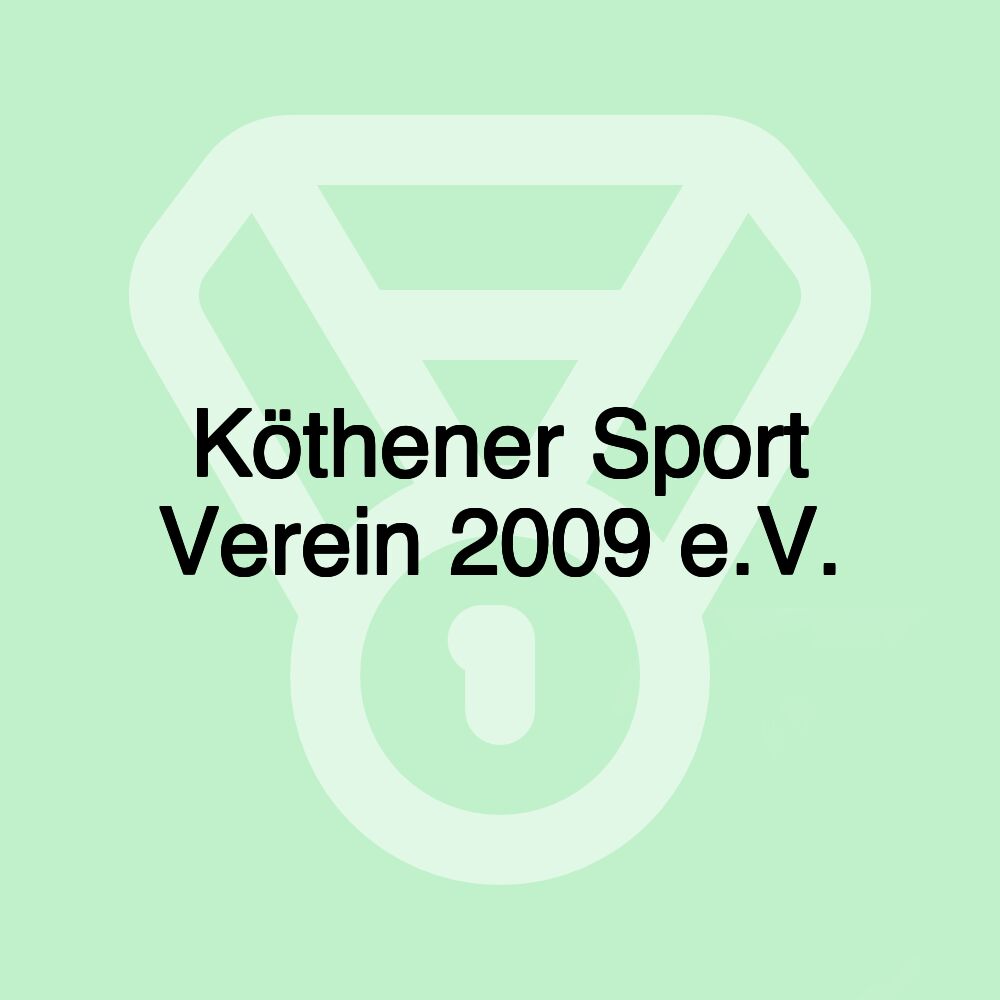 Köthener Sport Verein 2009 e.V.