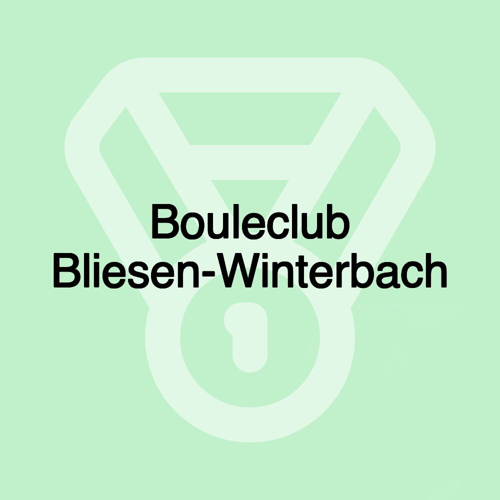 Bouleclub Bliesen-Winterbach