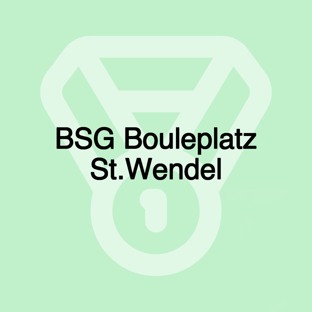 BSG Bouleplatz St.Wendel