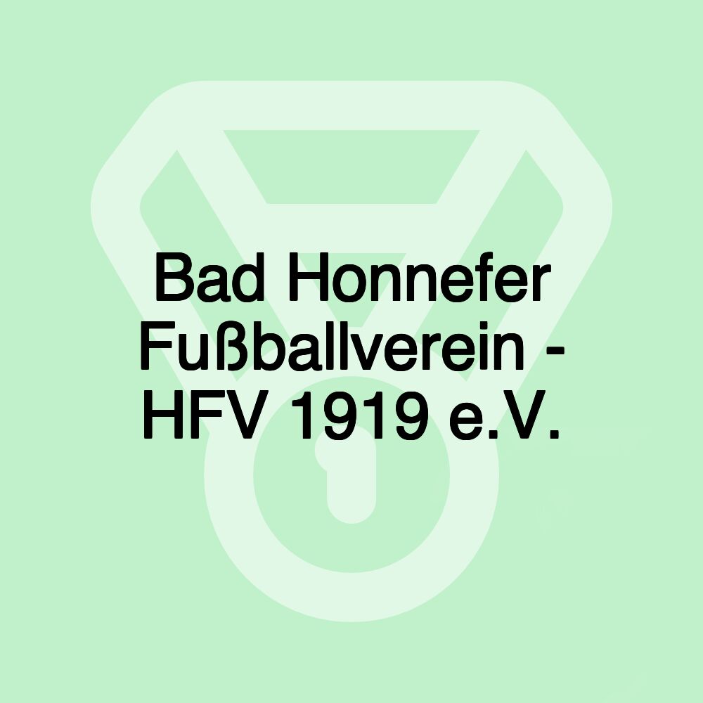 Bad Honnefer Fußballverein - HFV 1919 e.V.