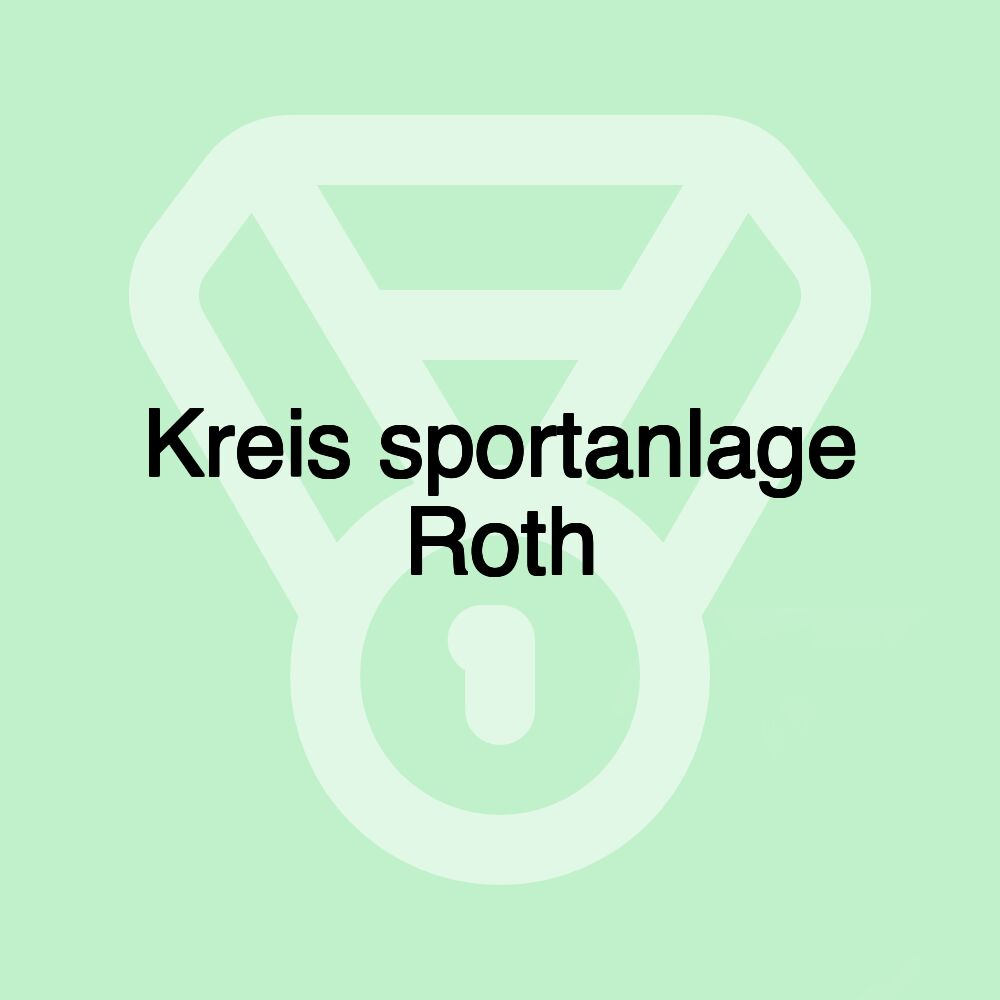 Kreis sportanlage Roth