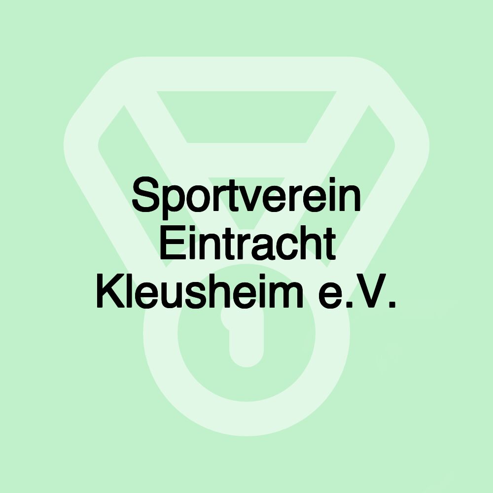 Sportverein Eintracht Kleusheim e.V.