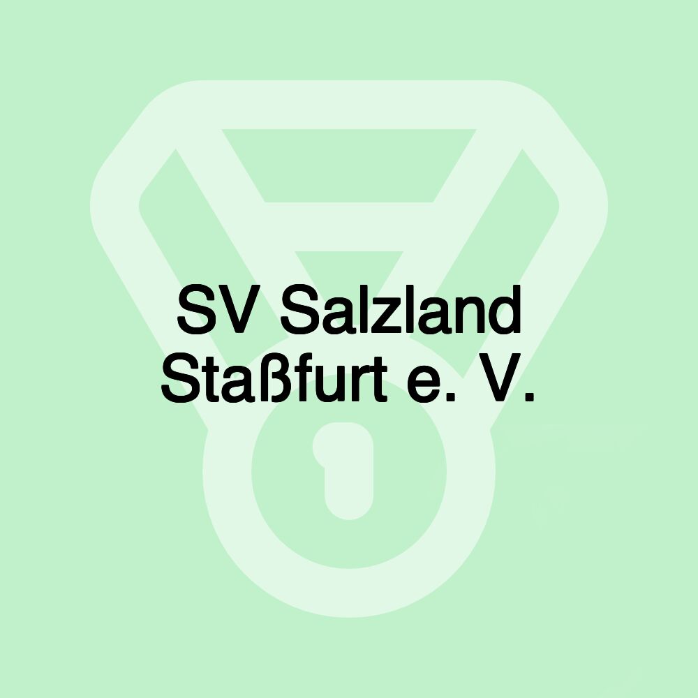 SV Salzland Staßfurt e. V.