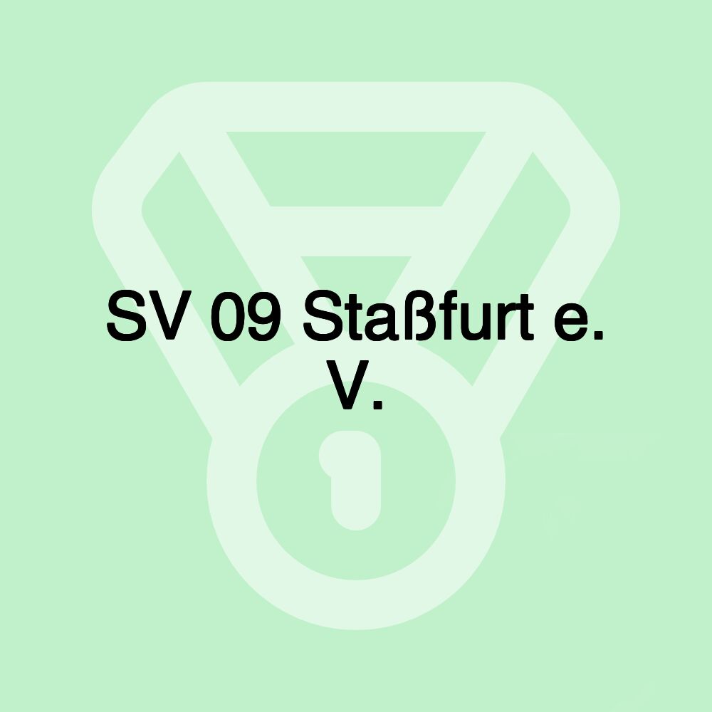 SV 09 Staßfurt e. V.