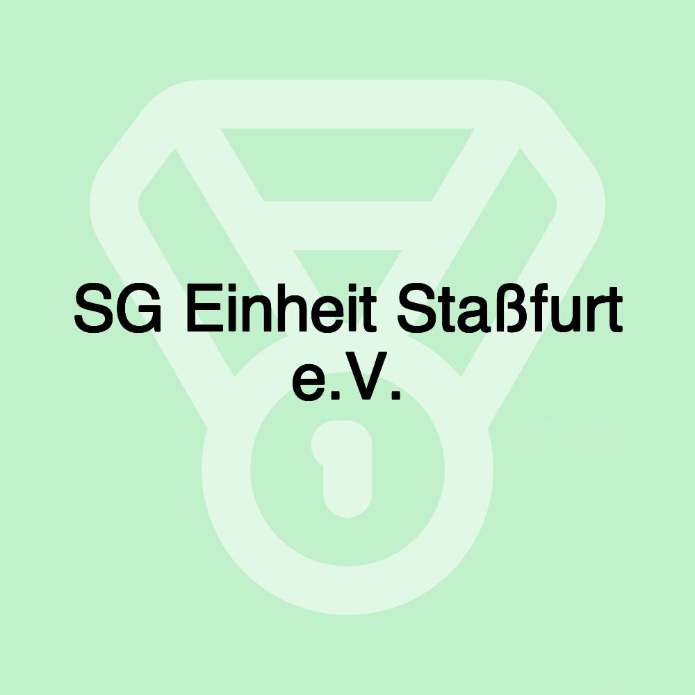 SG Einheit Staßfurt e.V.