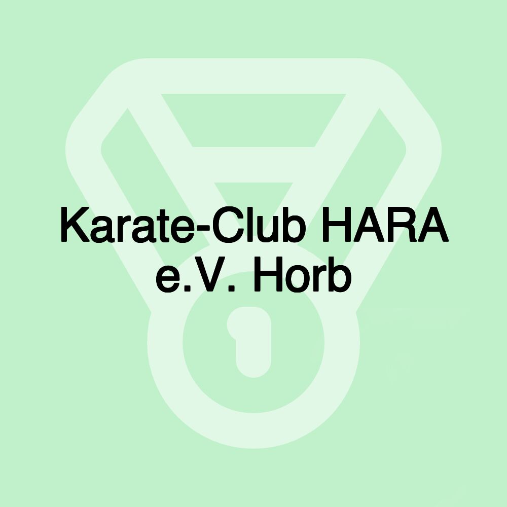 Karate-Club HARA e.V. Horb