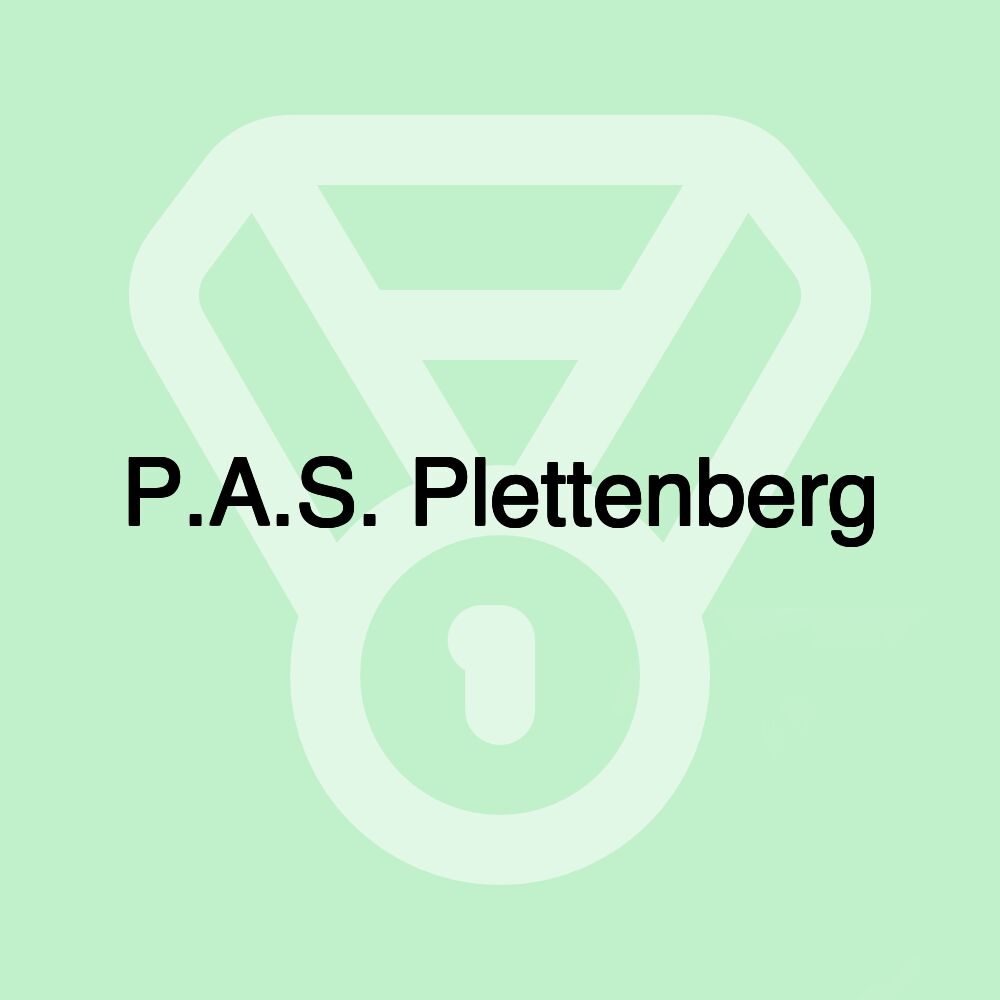 P.A.S. Plettenberg