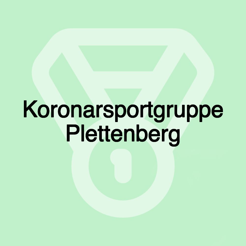 Koronarsportgruppe Plettenberg