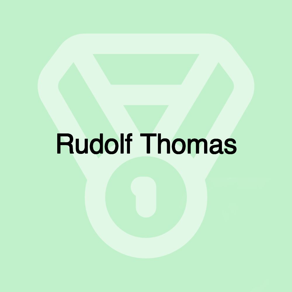 Rudolf Thomas