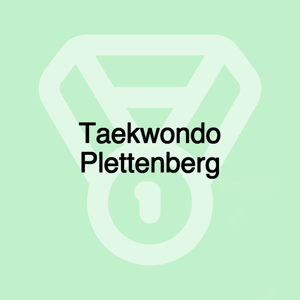 Taekwondo Plettenberg