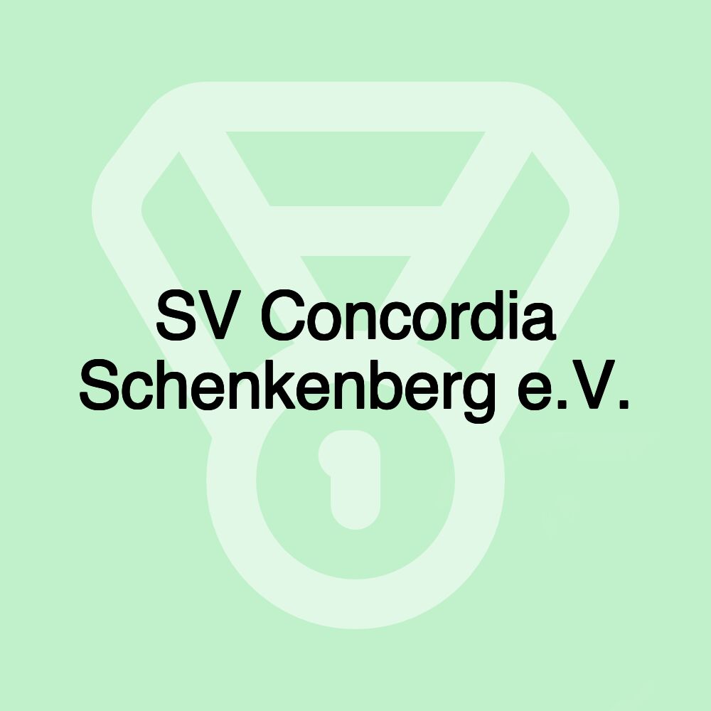 SV Concordia Schenkenberg e.V.