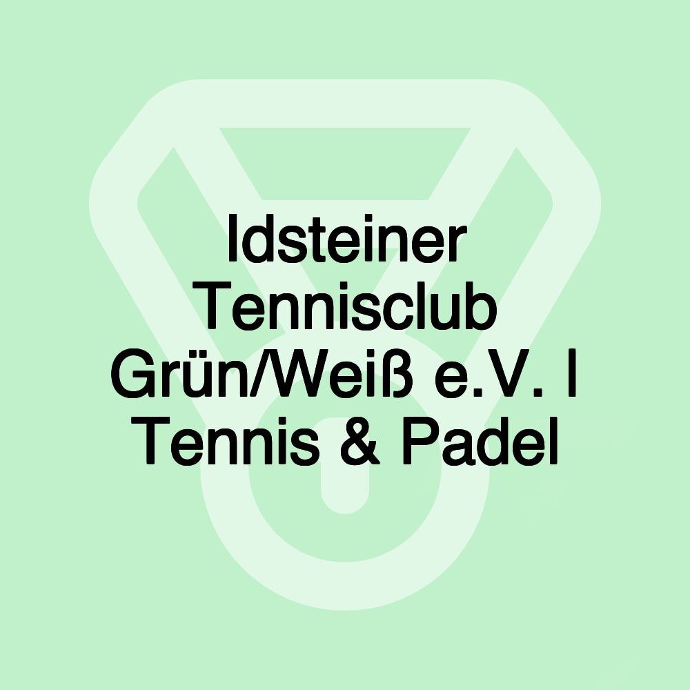 Idsteiner Tennisclub Grün/Weiß e.V. | Tennis & Padel