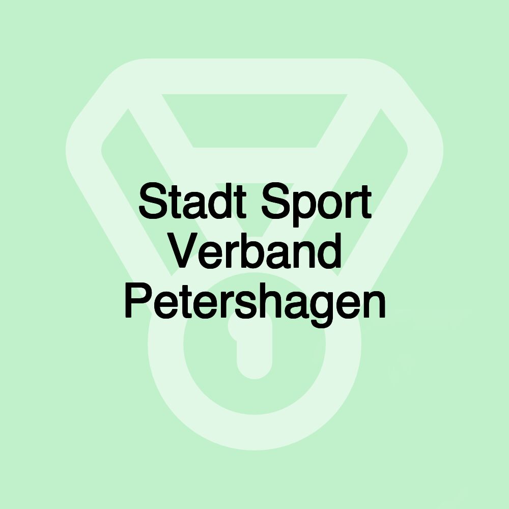 Stadt Sport Verband Petershagen