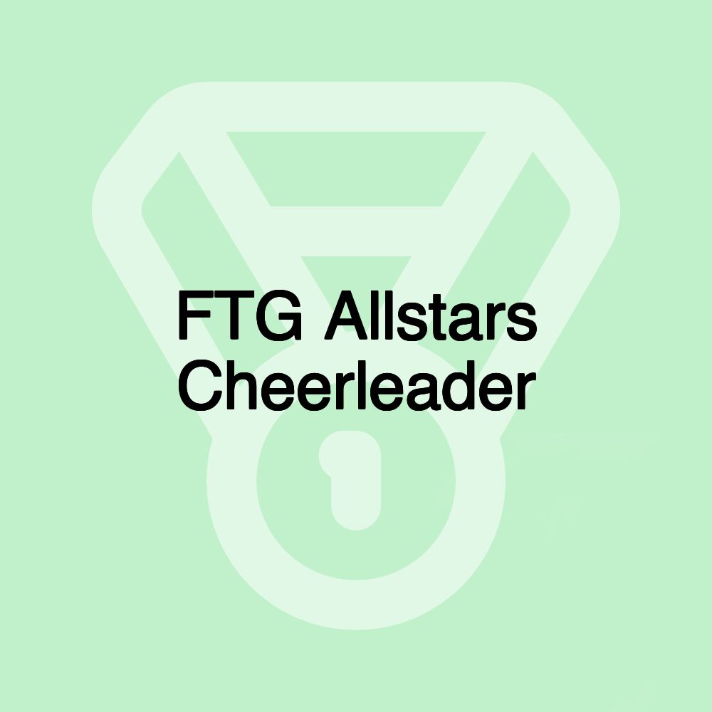 FTG Allstars Cheerleader