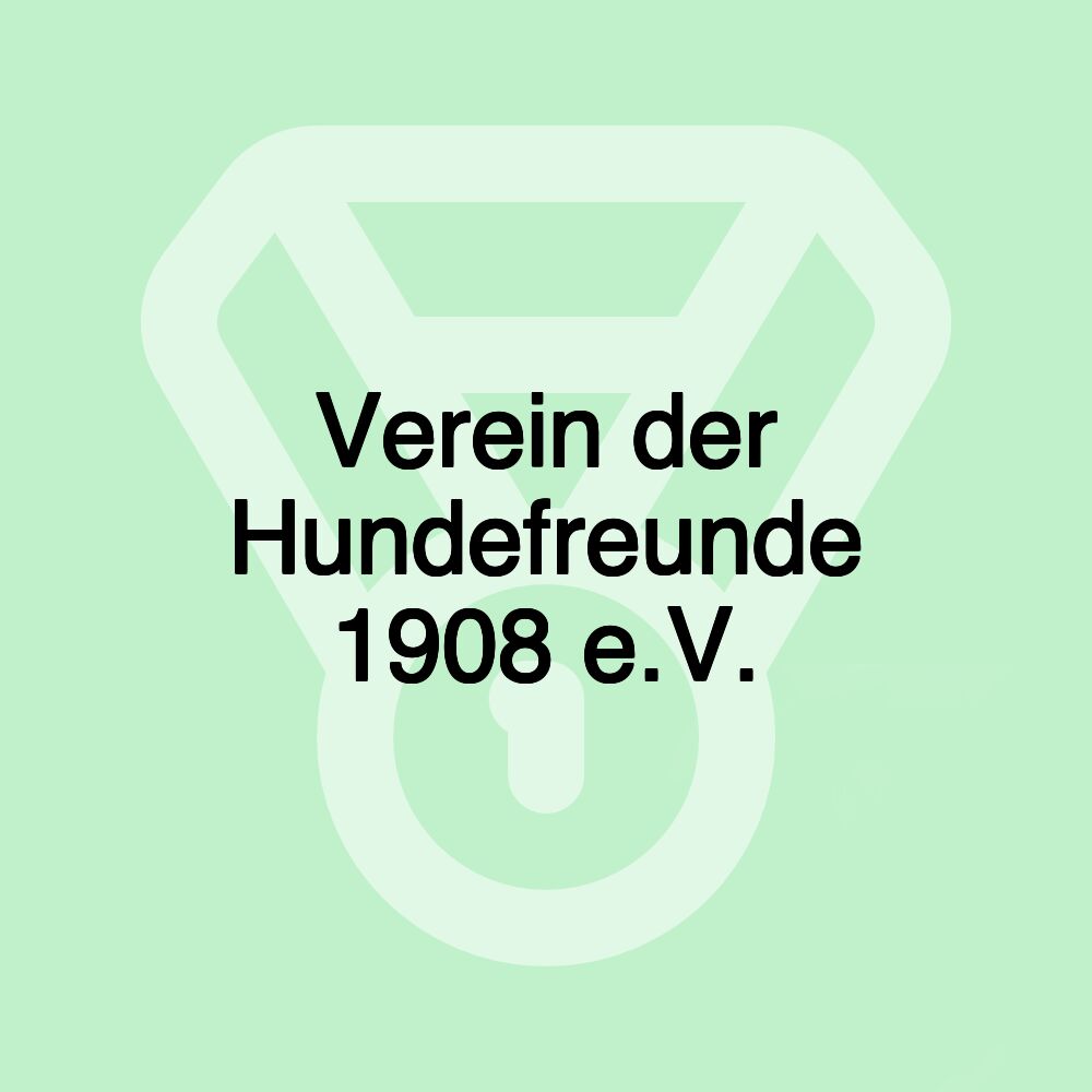 Verein der Hundefreunde 1908 e.V.