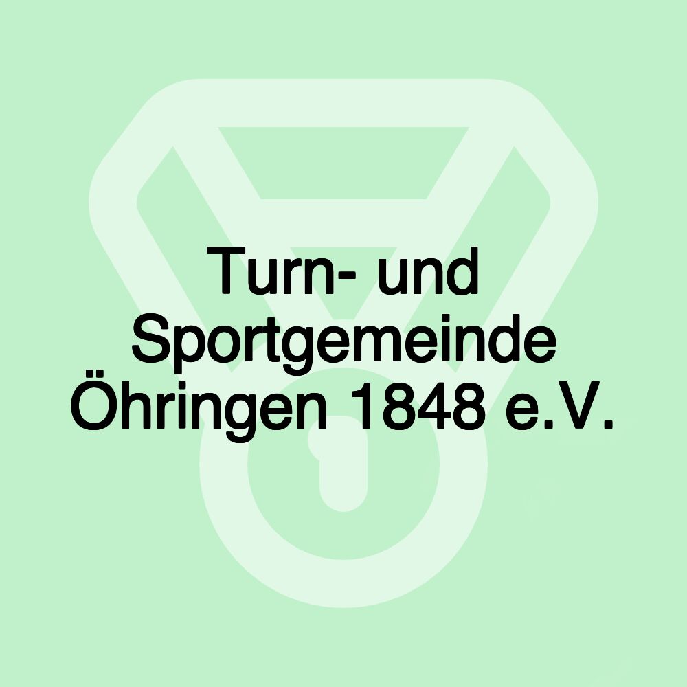 Turn- und Sportgemeinde Öhringen 1848 e.V.