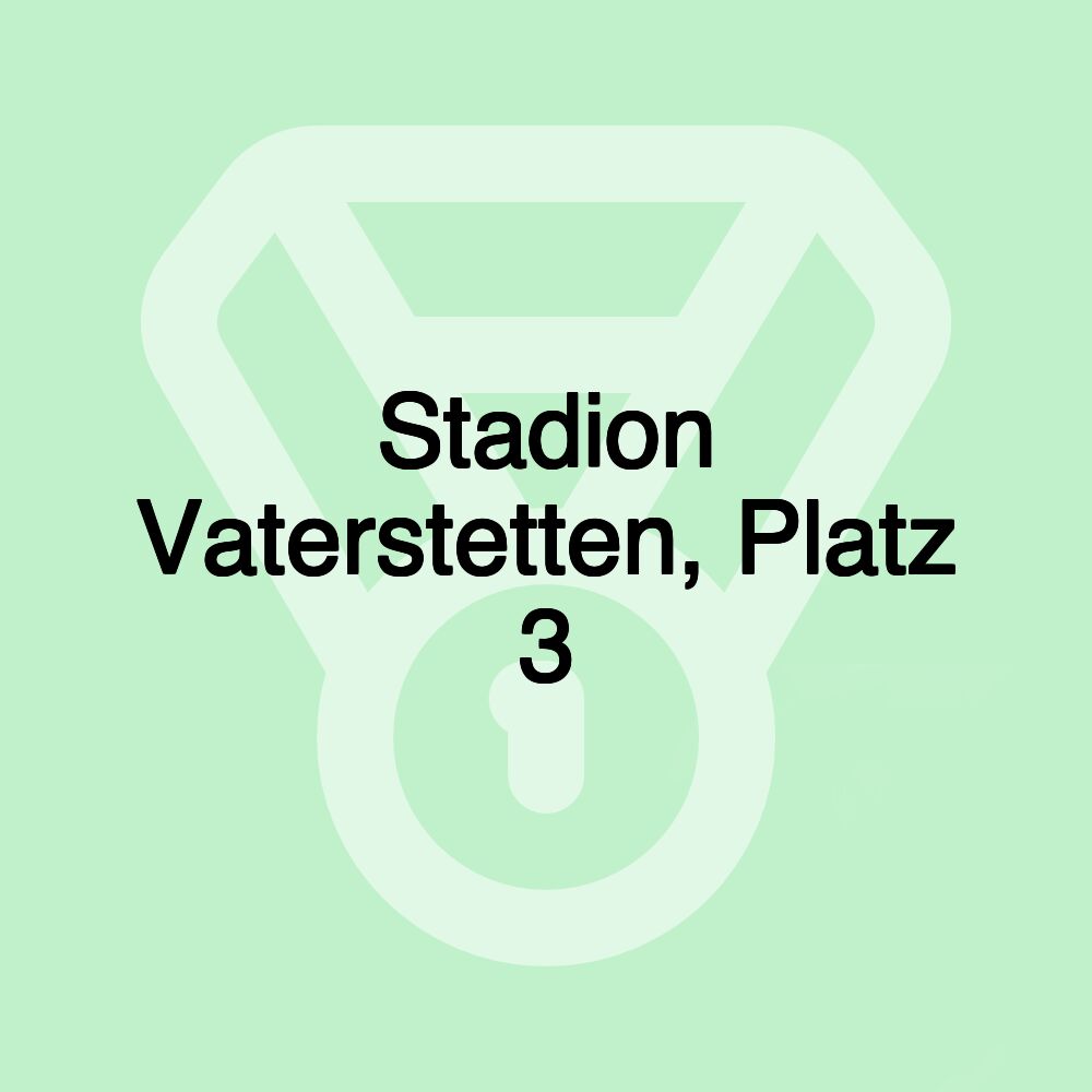 Stadion Vaterstetten, Platz 3