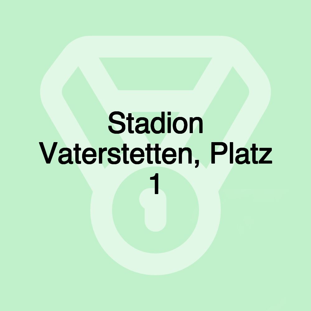 Stadion Vaterstetten, Platz 1