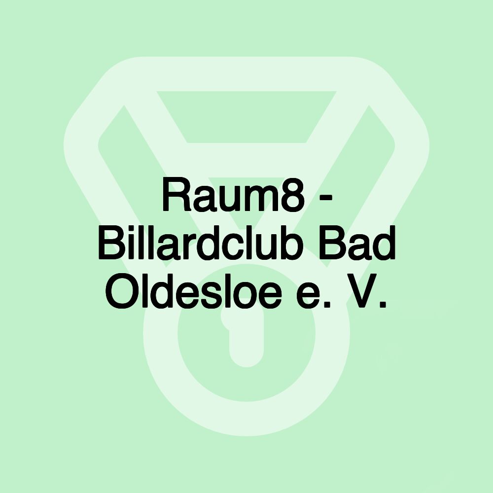 Raum8 - Billardclub Bad Oldesloe e. V.